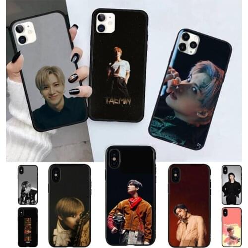 Shinee Taemin Phone Case For iPhone 8 7 6 6S Plus 5 5S SE 2020 11 11pro max XR X XS MAX DIY Custom Back Cover