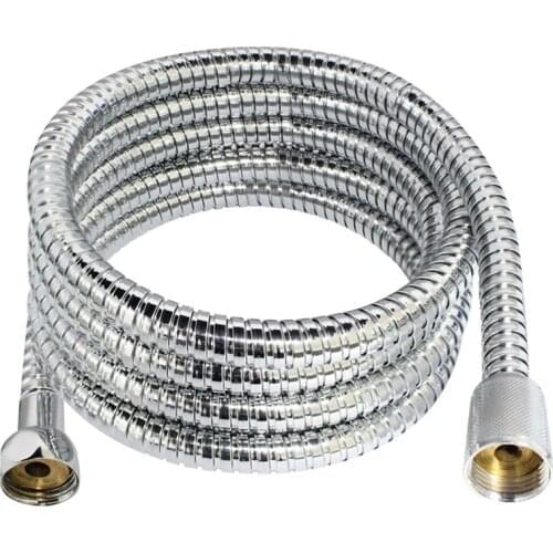 Bath Stainless Steel Shower Hose Cocina Accesorio Shower Pipes Tube Fitting Bathroom Shower Hose Holder Water Pipe Home Kitchen