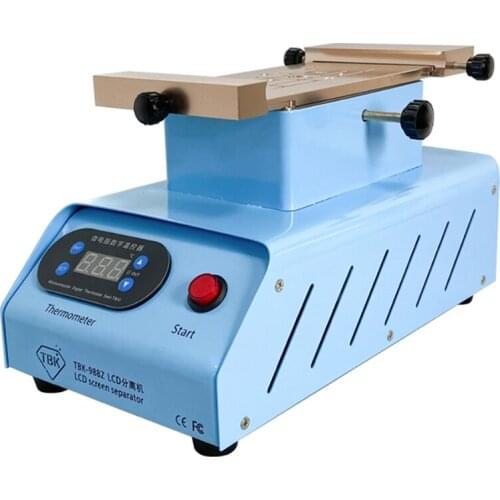 TBK 988Z multifunctional curved screen separator, LCD screen separator, mobile phone repair equipment, OCA de-glue separation