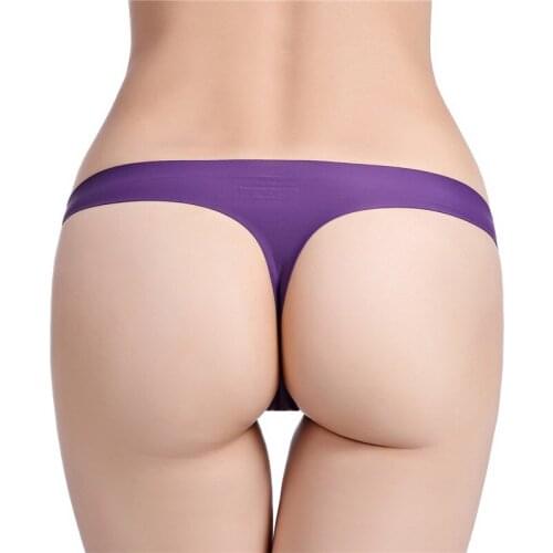 Seamless Panties Women Underwear Briefs Nylon Silk for Female Bikini Vs Underwears Lingerie Thong Big Size Hipster Panty
