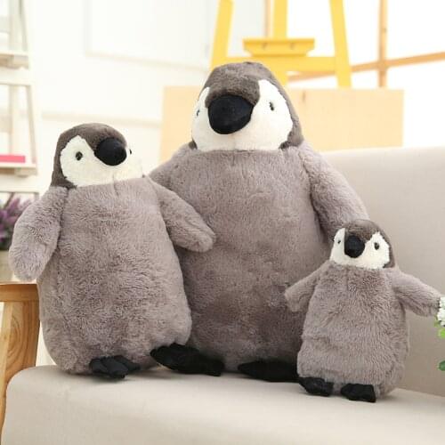 1pc Quality Creative Hugging Penguin Plush Stuffed Toys Kawaii Lifelike Couple Penguin Plush Doll Kids Toy for Home Decor Gift