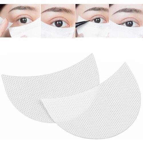 100/150pcs Eye Shadow Stickers Grafted Transfer Tape Stickers Disposable Makeup EyeShadow Protector Stickers Eyelash Isolation