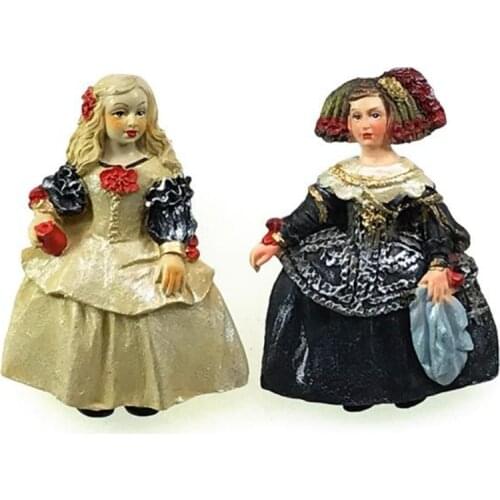 Prado Art Museum, Spain Princess Margaret 3D Fridge Magnets Tourism Souvenirs Refrigerator Magnetic Stickers Gift