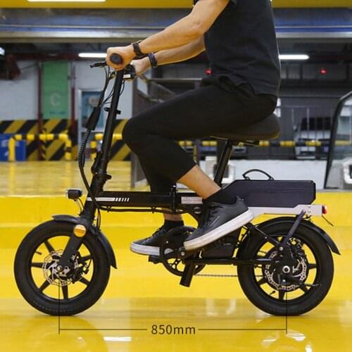 48V 400W Folding Electric Bicycle Scooter Electric Scooter Bike Citycoco Speed 25km/h 14 Inch Durable Tire LED Light Max 120km