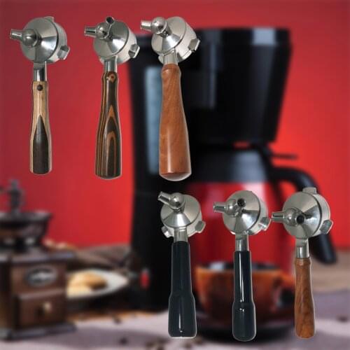 54mm Portafilter with Spout for Expobar E61 Coffee Machine, Durable Stainless Steel