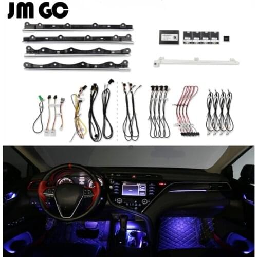 Car LED ambient light for Toyota Camry 64-color ambient light, illuminated door light, atmosphere light, original installation