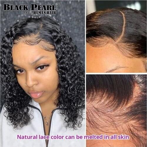 BLACK PEARL Short Wigs