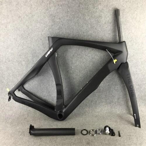 In stock bob Black RB1K THE ONE Full Carbon Road Bike Frame one hole brake bb86