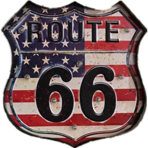 1 Piece LED Vintage Signs Pub Bar Decoration LED Metal Plate Neon Sign Neon Light Home Decor Club Cafe Wall Hanging Arts