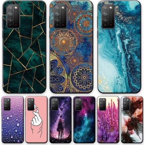 Honor X10 Case Cover For Huawei Honor X10 X 10 Silicone Soft Back Phone Case on Honor X10 Lovely Back Bumper on Huawei Honor X10