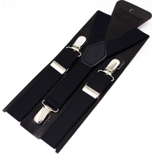 Kids Suspenders 3 Clips Boys Braces baby Tirantes Elastic Bretelles Belts Student Suspensorio 2.5*65cm