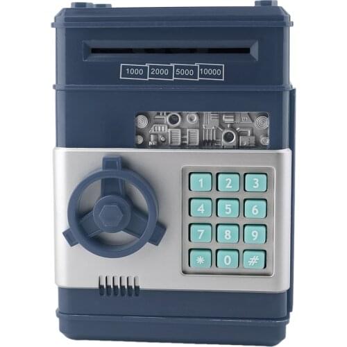 Electronic Money Safe Box Password Saving ATM for Coins and Bills Code Key Case system Money Saving box For Kids Chirstmas Gifts