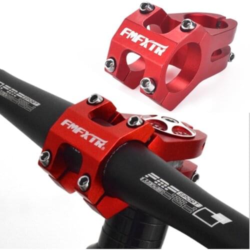 Mountain Bike Handlebar Faucet 31.8mm Bicycle Riser Stem Machined MTB Bike Stem Parts Cycling Handlebar Stem Accessories