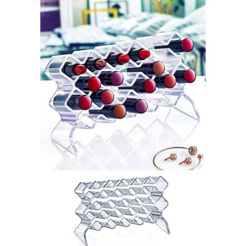 Makeup Regulator 22 Compartments Lipstick Organizer Quality plastic handy women style stylish decorative 2021