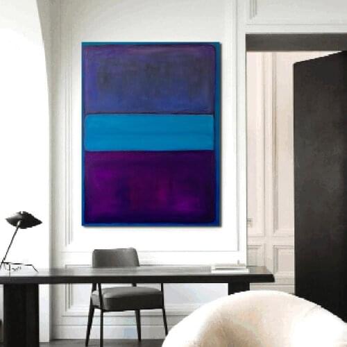Mark Rothko Home Decor Oil Painting Wall Pictures For Living Room Paintings On Canvas No Frame