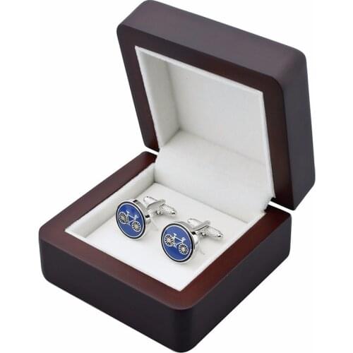Luxury Jewelry Box High Quality Wooden Cufflinks Box Best For Personal Gift Packing