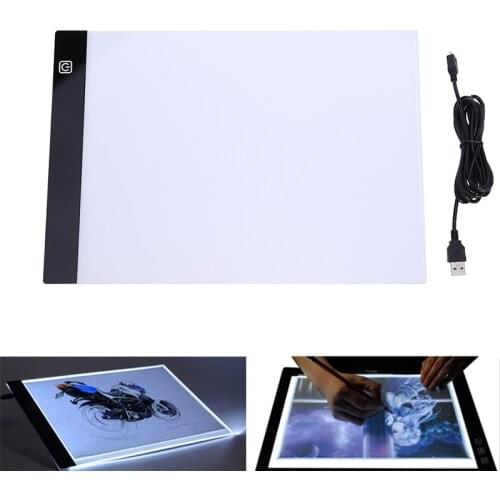 LED Graphic Tablet Writing Painting Light Box Tracing Board Copy Pads Digital Drawing Tablet Artcraft A4 Copy Table lightpad