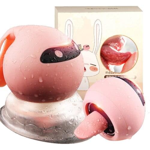 Crazy lick clitoris breast Automatic suck tongue vibrator masturbator detachable big sucker sex machine adult product suck toys
