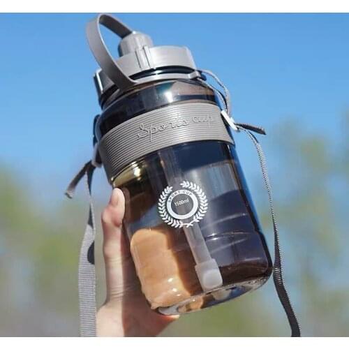 Large Capacity Portable Outdoor Sport Cup with Straw Travel Water Drinking Bottles STTA889