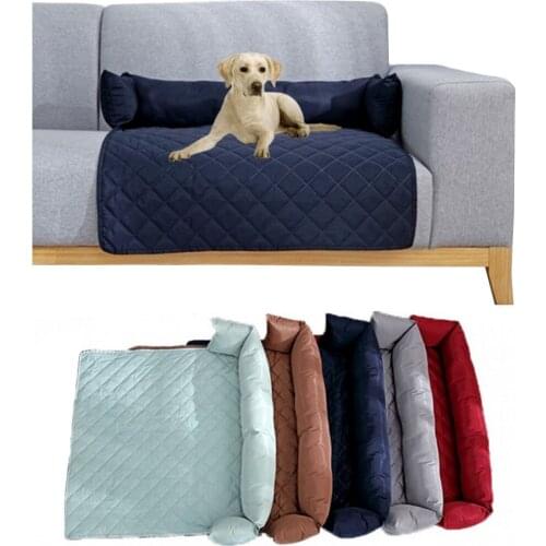 New Dog Bed Sofa Waterproof Pet Diaper Mat Cushion Washable Training Pad Pet Supplies Removable Dog Cat Car Seat Cover Kennel