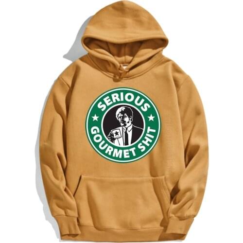 Pulp Fiction Jules Funny Clothes Cartoon Printed Pullover Mens Sweatshirt Famous Brand Loose Streetwear Mens