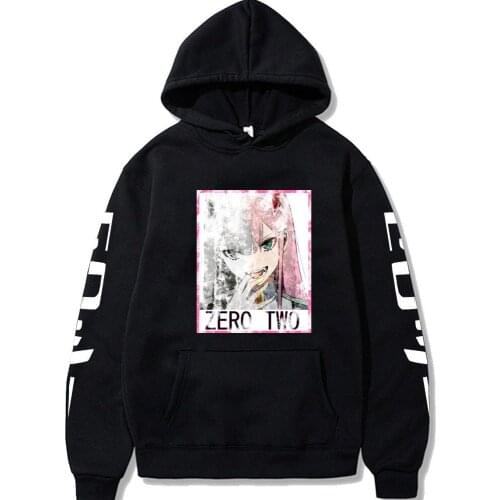 Darling in the Franxx ZERO TWO Hoodie Casaul Loose Sweatshirt for Women