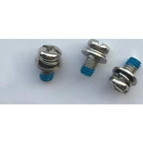 10pcs M6 stainless steel Phillips round head dispensing anti-loosening screw cross pan headed combination bolt 10mm-30mm long