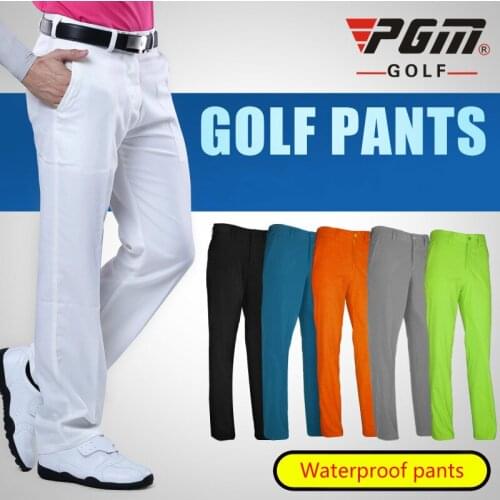 2017 Mens Golf Pants Quick Dry Waterproof Sports Colorful Golf Trousers Summer Thin Pants Outdoor Golf Clubs Brand