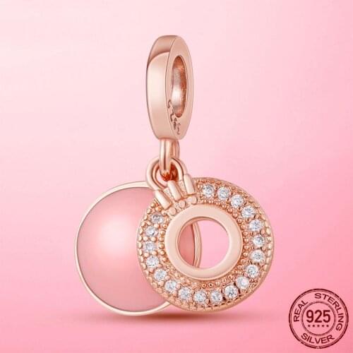 2021 New 925 Sterling Silver Sparkling Pave Crown Dangle Charm Pendant fit Original Pandora Bracelet Necklace Silver 925 Jewelry