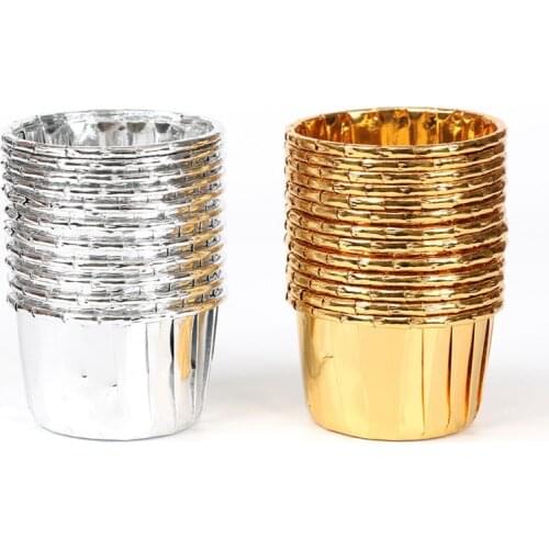 50/200pcs Muffin Cupcake Paper Cups Cake Forms Cupcake Liner Baking Muffin Box Cup Case Party Tray Cake Mold Decorating Tools