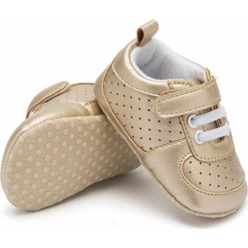 Baby First Walker Soft Soled PU Booty Shoes Unisex First Walkers Spring Autumn Toddler Prewalker Newborns 3-12M