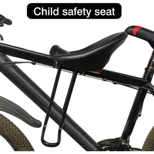 Kids Bike Seat Front mounted Child Saddle Bicycle Bike Front Seat Saddle Carrier Accessories Bike Kids Seat Children Safety Seat