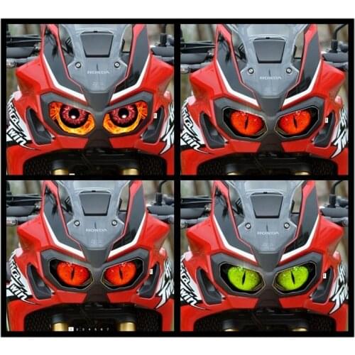 FOR HONDA Africa Twin CRF1000L Motorcycle Accessories Front Fairing Headlight Sticker Guard Sticker