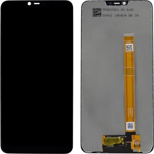 For OPPO A3S CPH1803 LCD Display With Touch Screen Digitizer For A5 CPH1805 Glass Combo 6.2 inches Black