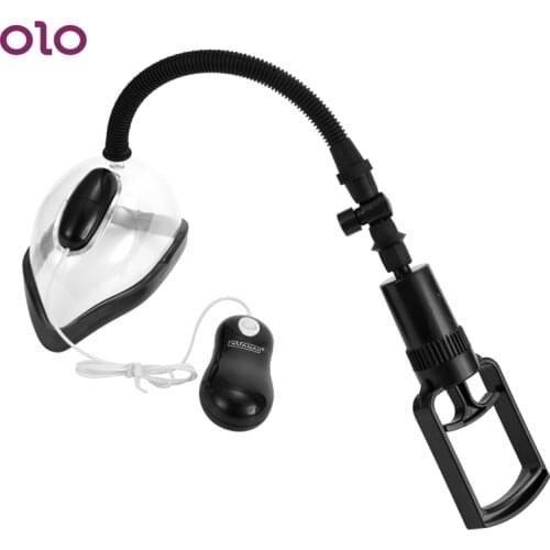 Electric Manual Breast Massage Vacuum Pump Vibrator Breast Enlargement Stimulator Enhancer Cup Nipple Sucker Sex Toys for Women