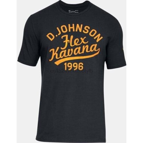 UA X PROJECT ROCK FLEX KAVANA SHIRT DWAYNE JOHNSON TEE WRESTLING OUT OF T-SHIRT