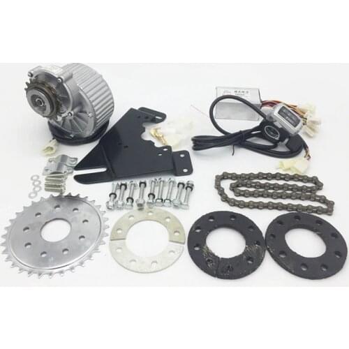 450W Newest Electric Bike Left Drive Conversion Kit Can Fit Most Of Common Bicycle Use Spoke Sprocket Chain Drive For City Bike