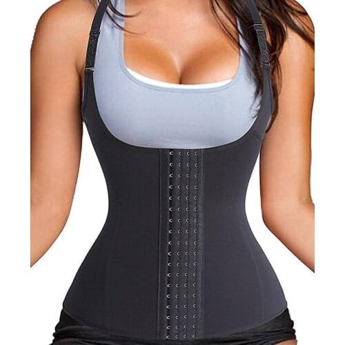 Waist Trainer Slimming Shapewear Faja Tummy Shaper Slimming Belt Body Shaper Women Adjustable Shoulder Strap Girdle