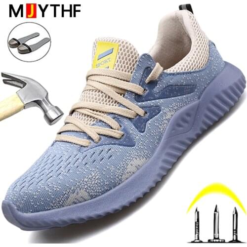 Indestructible Safety Shoes Men Work Shoes Steel Toe Cap Work Sneakers Male Industrial Shoes Anti-Puncture Protective Shoes 48