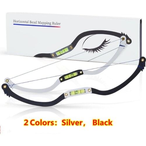 Wholesale Microblading Permanent Makeup Bow and Arrow Line Ruler Measuring Eyebrow Mapping Rope Pre ink Pmu Tattoo for Mapping