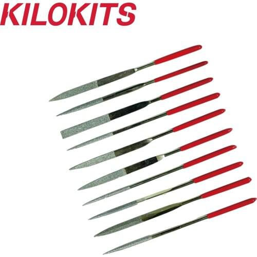 Diamond File Set for Modelling 10-Pack Polishing Military Dioramas Railway Layout DIY Hobby Miniature