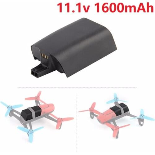 Original Battery 11.1V 1600mAh 20C 27.7Wh For Parrot Bebop Drone 3.0 11.1v Lipo Battery Drone Backup 11.1v Rechargeable Battery