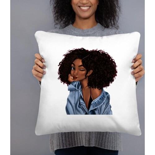 Character Funda Cojines 45x45 Sofa Cushion Cover Car Waist Cushion Cartoon Office Waist Napping Kussenhoes Bedside Back Cushion