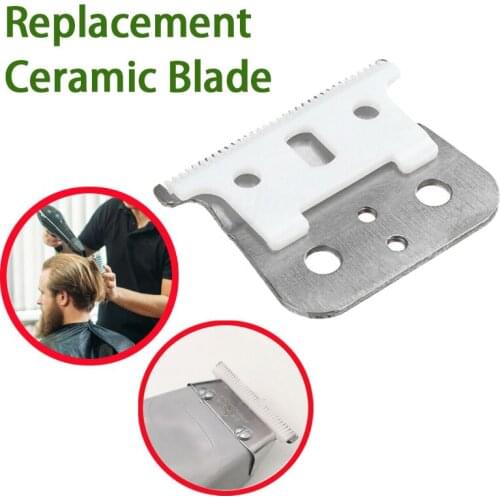 T-outliner Blade Replacement Electric Hair Clipper Ceramic Mental Hair Trimmer Head For Andis G0409 Barber Accessories