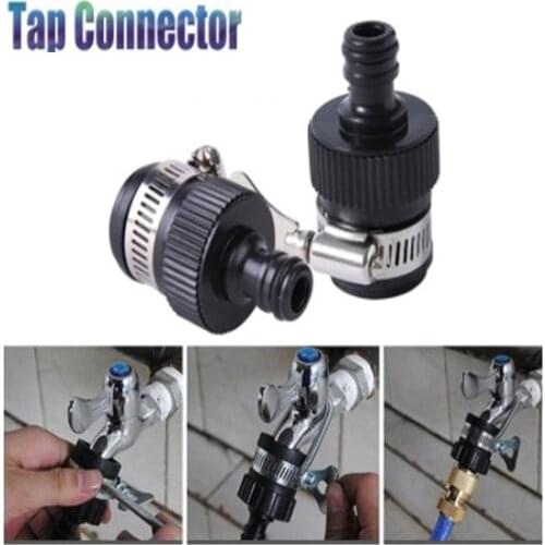 Universal Water Faucet PP Hose Connector Quick Connect Fitting Tap Adapter For Garden Irrigation