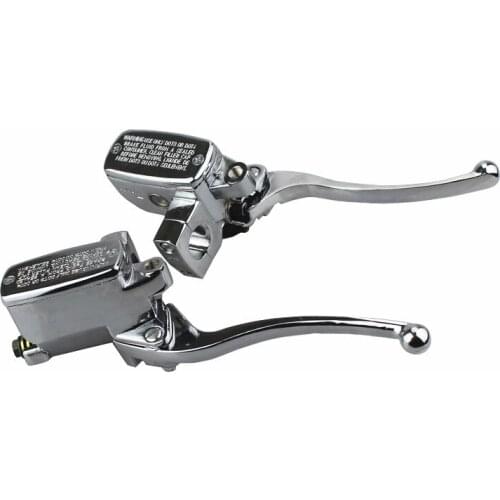 Universal 7/8'' 22mm Hydraulic Brake Clutch Master Cylinder Reservoir Lever Motorcycle Offroad Touring Dirt bike Scooter