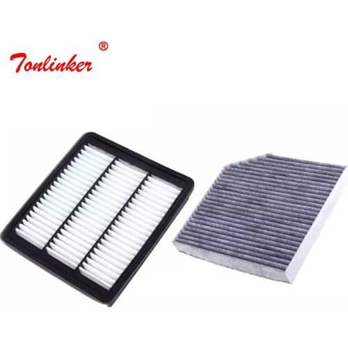 Air Filter Cabin Filter 1109110XSZ08A 2 pcs Set For Great Wall Haval H2 1.5T Model 2014-Today Car Accessoris Filter Set