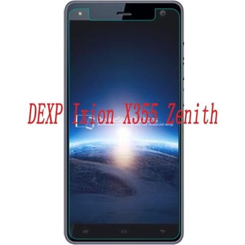 Smartphone Tempered Glass for DEXP Ixion X355 Zenith 9H Explosion-proof Protective Film Screen Protector cover phone