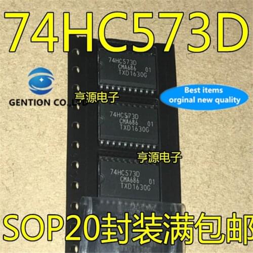 20Pcs 74HC573 74HC573D Latch 7.2MM SOP20 in stock 100% new and original