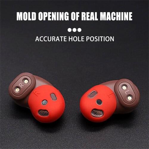 1Pair Multicolor Soft Silicone Earbuds Cover For Samsung Galaxy Buds Live Eartips Ear Cap Bluetooth Earphones Accessories